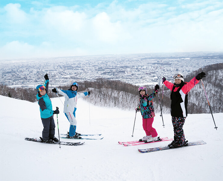 Ski resorts in Sapporo city