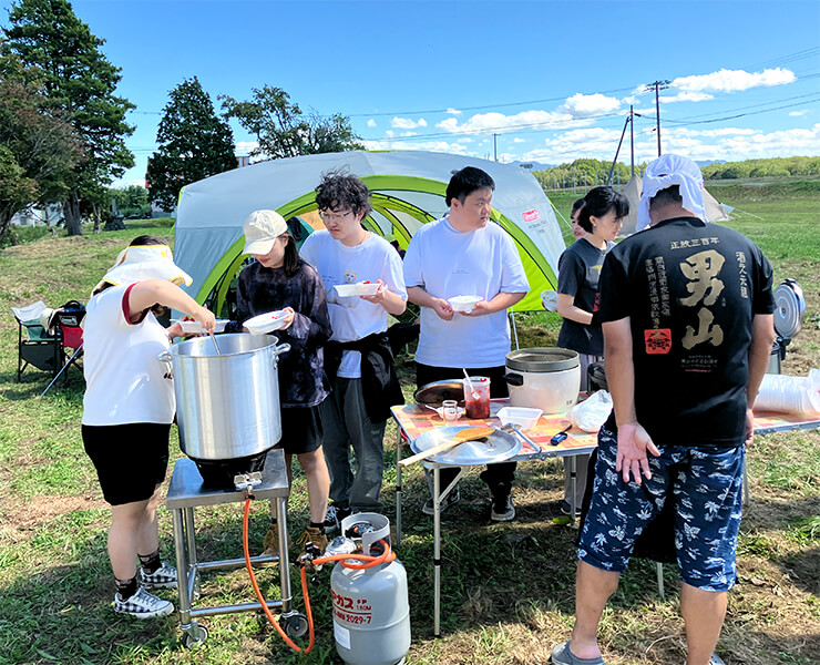 So good! (Cooking at camp)