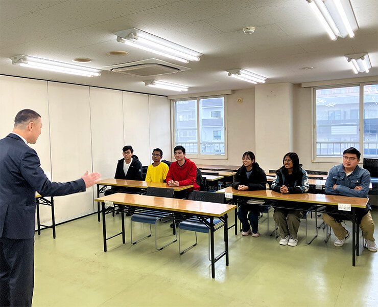 アルバイトの面接指導も実施しています